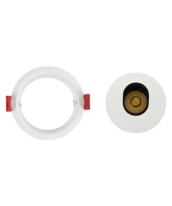 kelvo® ASYMMETRICAL KLV-101-0133 Χωνευτό Φωτιστικό Downlight Σποτ LED 7W 875lm 15°x30° AC 220-240V IP20 Φυσικό Λευκό 4500K – Bridgelux COB Chip & TÜV SÜD Driver – Λευκό Ματ – Μ8.3 x Π8.3 x Υ8.2cm / Q7.3cm – 5 Χρόνια Εγγύηση