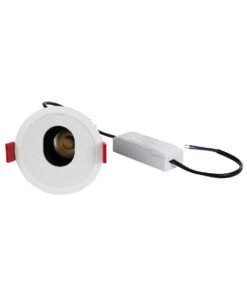 kelvo® ASYMMETRICAL KLV-101-0131 Χωνευτό Φωτιστικό Downlight Σποτ LED 7W 840lm 15°x30° AC 220-240V IP20 Θερμό Λευκό 2700K – Bridgelux COB Chip & TÜV SÜD Driver – Λευκό Ματ – Μ8.3 x Π8.3 x Υ8.2cm / Q7.3cm – 5 Χρόνια Εγγύηση