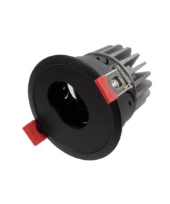 kelvo® ASYMMETRICAL KLV-101-0132 Χωνευτό Φωτιστικό Downlight Σποτ LED 7W 875lm 15°x30° AC 220-240V IP20 Φυσικό Λευκό 4500K – Bridgelux COB Chip & TÜV SÜD Driver – Μαύρο Ματ – Μ8.3 x Π8.3 x Υ8.2cm / Q7.3cm – 5 Χρόνια Εγγύηση