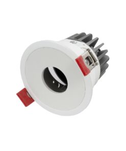 kelvo® PINADO KLV-101-0129 Χωνευτό Φωτιστικό Downlight Σποτ LED 7W 875lm 15° AC 220-240V IP20 Φυσικό Λευκό 4500K – Bridgelux COB Chip & TÜV SÜD Driver – Λευκό Ματ – Μ8.3 x Π8.3 x Υ8.2cm / Q7.3cm – 5 Χρόνια Εγγύηση