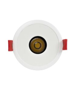 kelvo® PINADO KLV-101-0129 Χωνευτό Φωτιστικό Downlight Σποτ LED 7W 875lm 15° AC 220-240V IP20 Φυσικό Λευκό 4500K – Bridgelux COB Chip & TÜV SÜD Driver – Λευκό Ματ – Μ8.3 x Π8.3 x Υ8.2cm / Q7.3cm – 5 Χρόνια Εγγύηση