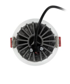 kelvo® PINADO KLV-101-0129 Χωνευτό Φωτιστικό Downlight Σποτ LED 7W 875lm 15° AC 220-240V IP20 Φυσικό Λευκό 4500K – Bridgelux COB Chip & TÜV SÜD Driver – Λευκό Ματ – Μ8.3 x Π8.3 x Υ8.2cm / Q7.3cm – 5 Χρόνια Εγγύηση