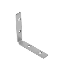 GLOBOSTAR® LUMILINE 61794 Σύνδεσμος Γ Επέκτασης Προφίλ Αλουμινίου - Ασημί - Μ4.6 x Π0.8 x Υ4.6cm