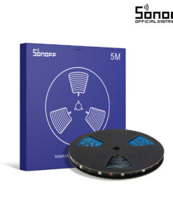 GloboStar® 80025 SONOFF L1-5050RGB-GR-5M-R2 - Smart RGB LED Light Strip Extension 5M Waterproof IP65