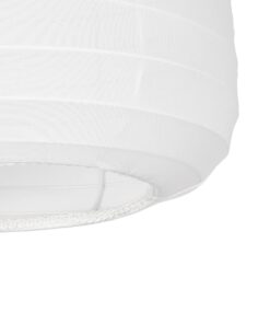 GLOBOSTAR® ROMINA 62000 Μοντέρνο Κρεμαστό Φωτιστικό Οροφής με Ντουί 1 x E27 AC 220-240V IP20 – Λευκό – Μ30 x Π30 x Υ37cm