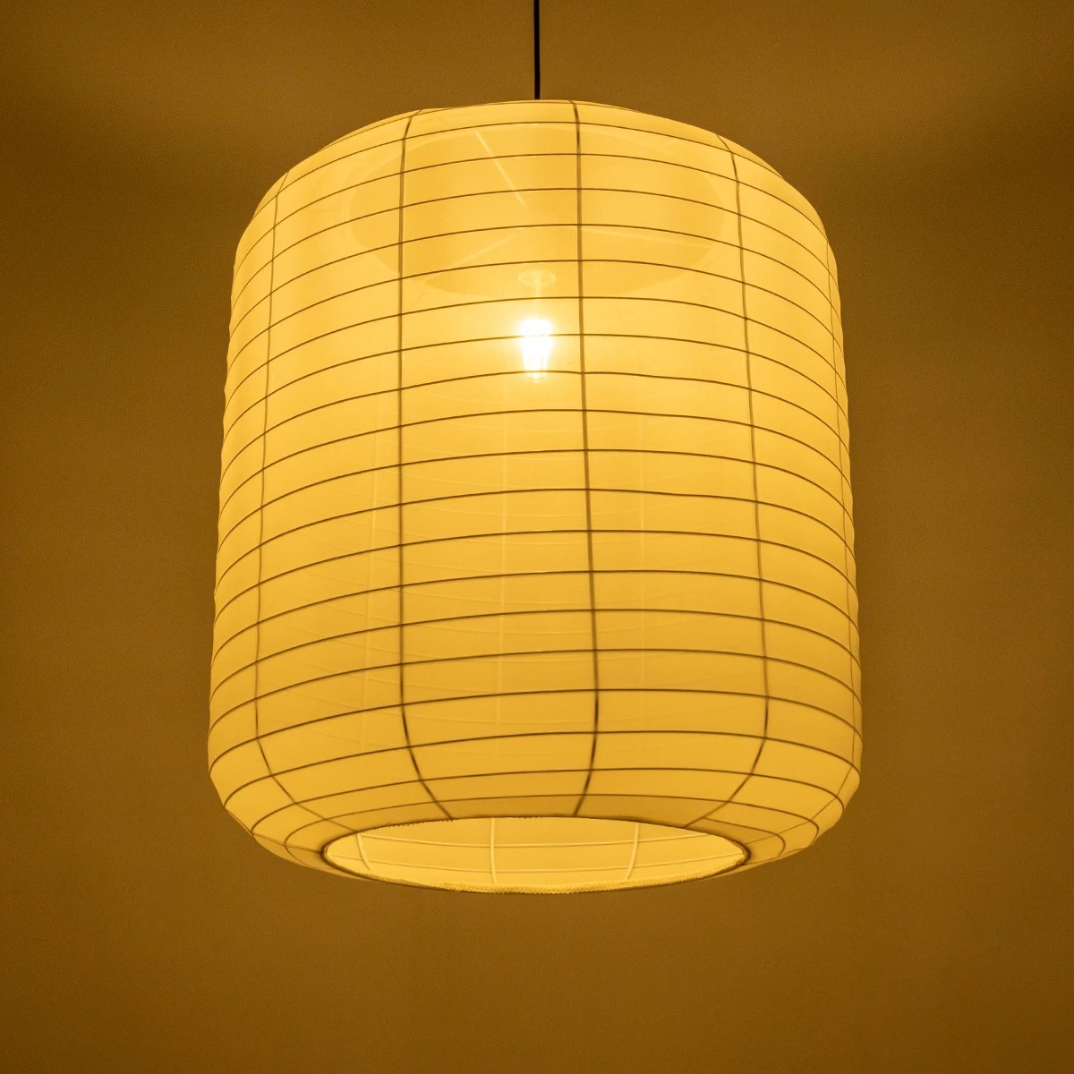 GLOBOSTAR® ROMINA 62001 Μοντέρνο Κρεμαστό Φωτιστικό Οροφής με Ντουί 1 x E27 AC 220-240V IP20 – Λευκό – Μ60 x Π60 x Υ65cm