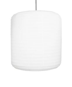 GLOBOSTAR® ROMINA 62001 Μοντέρνο Κρεμαστό Φωτιστικό Οροφής με Ντουί 1 x E27 AC 220-240V IP20 – Λευκό – Μ60 x Π60 x Υ65cm