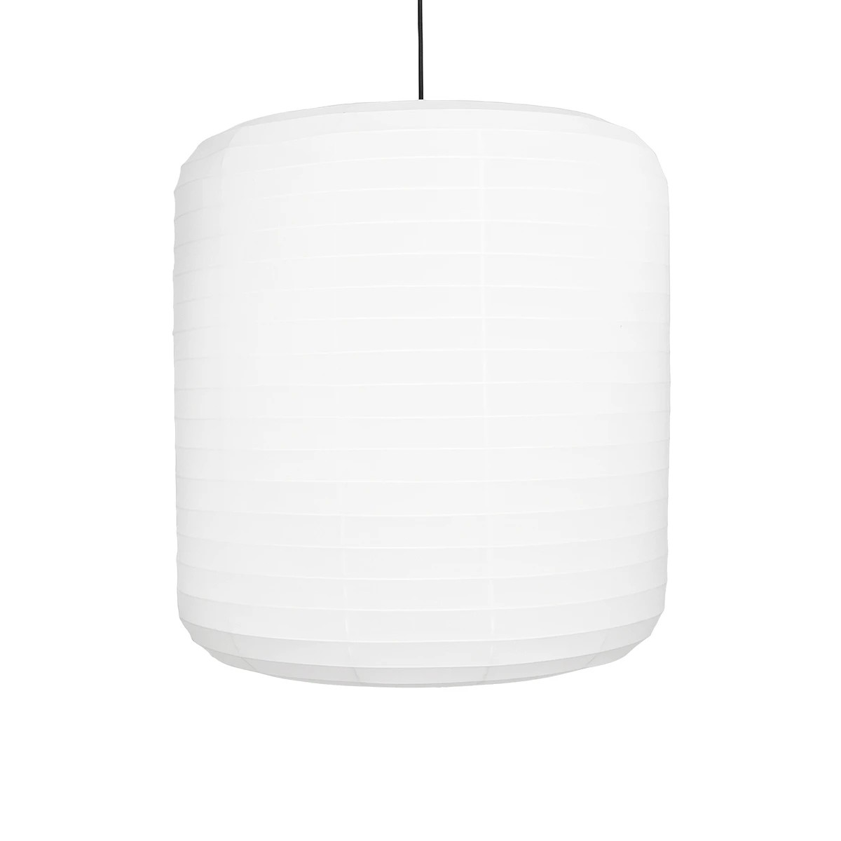 GLOBOSTAR® ROMINA 62001 Μοντέρνο Κρεμαστό Φωτιστικό Οροφής με Ντουί 1 x E27 AC 220-240V IP20 – Λευκό – Μ60 x Π60 x Υ65cm