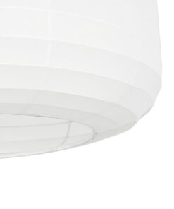 GLOBOSTAR® ROMINA 62001 Μοντέρνο Κρεμαστό Φωτιστικό Οροφής με Ντουί 1 x E27 AC 220-240V IP20 – Λευκό – Μ60 x Π60 x Υ65cm