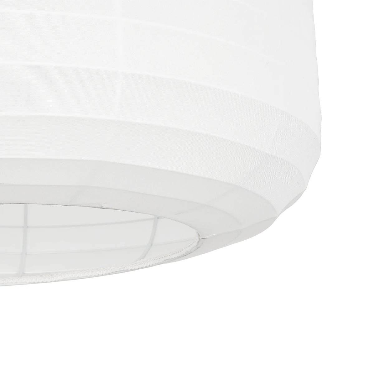 GLOBOSTAR® ROMINA 62001 Μοντέρνο Κρεμαστό Φωτιστικό Οροφής με Ντουί 1 x E27 AC 220-240V IP20 – Λευκό – Μ60 x Π60 x Υ65cm