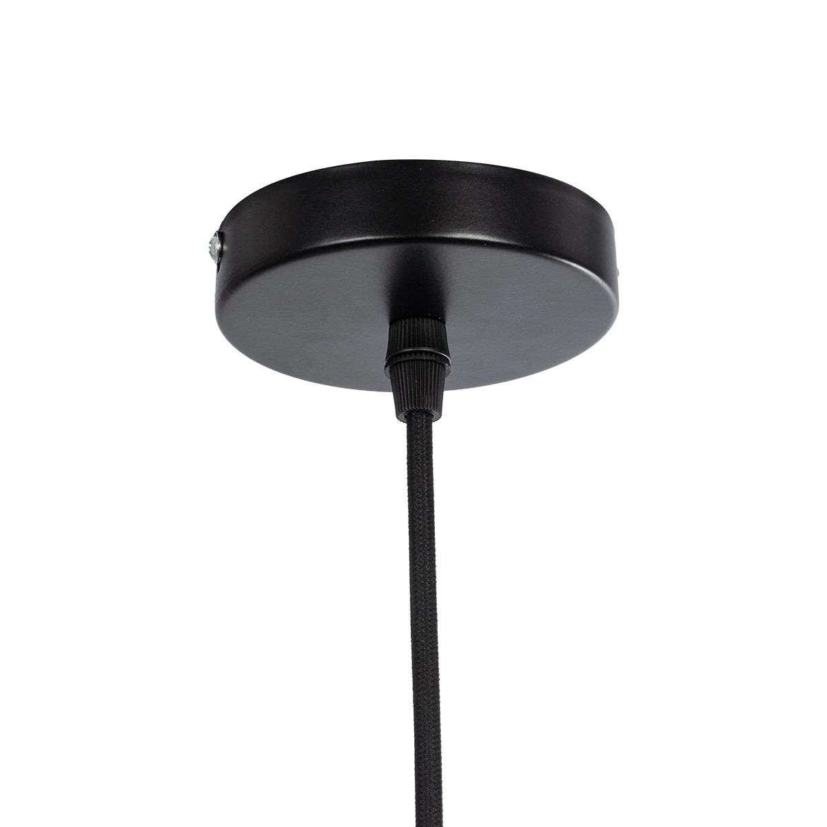GLOBOSTAR® ROMINA 62001 Μοντέρνο Κρεμαστό Φωτιστικό Οροφής με Ντουί 1 x E27 AC 220-240V IP20 – Λευκό – Μ60 x Π60 x Υ65cm