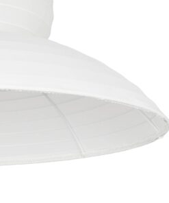 GLOBOSTAR® ROMINA 62003 Μοντέρνο Κρεμαστό Φωτιστικό Οροφής με Ντουί 1 x E27 AC 220-240V IP20 – Λευκό – Μ60 x Π60 x Υ51cm