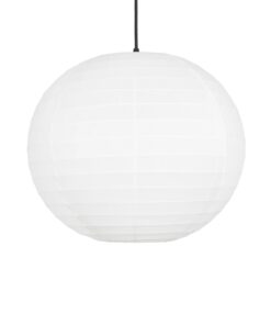 GLOBOSTAR® ROMINA 62004 Μοντέρνο Κρεμαστό Φωτιστικό Οροφής με Ντουί 1 x E27 AC 220-240V IP20 – Λευκό – Μ40 x Π40 x Υ37cm