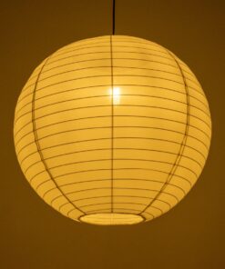 GLOBOSTAR® ROMINA 62005 Μοντέρνο Κρεμαστό Φωτιστικό Οροφής με Ντουί 1 x E27 AC 220-240V IP20 – Λευκό – Μ60 x Π60 x Υ55cm