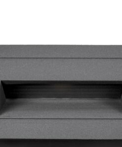 kelvo® STEPART KLV-101-0081 Χωνευτό Φωτιστικό Σκαλοπατιού / Διαδρόμου LED 3W 375lm 45° AC 220-240V Αδιάβροχο IP65 Θερμό Λευκό 2700K – Lumileds SMD Chip & TÜV SÜD Driver – Γκρι Ανθρακί Ματ – Μ10.5 x Π4.5 x Υ6cm / Q9.1 x 4.5cm – 5 Χρόνια Εγγύηση