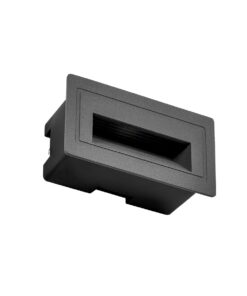 kelvo® STEPART KLV-101-0081 Χωνευτό Φωτιστικό Σκαλοπατιού / Διαδρόμου LED 3W 375lm 45° AC 220-240V Αδιάβροχο IP65 Θερμό Λευκό 2700K – Lumileds SMD Chip & TÜV SÜD Driver – Γκρι Ανθρακί Ματ – Μ10.5 x Π4.5 x Υ6cm / Q9.1 x 4.5cm – 5 Χρόνια Εγγύηση