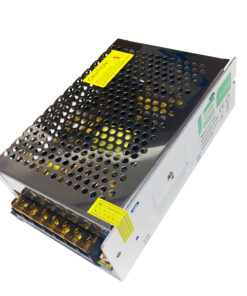GloboStar® 68730 Μεταλλικό Τροφοδοτικό PELV για Προϊόντα LED 200W 16.5A - AC 220-240V σε DC 12V - IP20 L16 x W10 x H5cm - 2 Χρόνια Εγγύηση