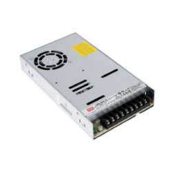 GLOBOSTAR® MEANWELL-LRS450-12 90786 Τροφοδοτικό/Μετασχηματιστής Class I PELV 450W 37.5A AC 220-240V σε DC 12V IP20 - Ρυθμιζόμενo από DC 10.2V έως DC 13.8V - Ασημί - Μ22.5 x Π12.4 x Υ3.5cm - 3 Χρόνια Εγγύηση