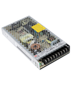 GLOBOSTAR® MEANWELL-LRS200-12 90782 Τροφοδοτικό/Μετασχηματιστής PELV 200W 17A DC 12V IP20 - AC 220-240V σε DC 12V / Ρυθμιζόμενo από DC 10.2V έως DC 13.8V - Μ21.5 x Π11.5 x Υ3cm - 3 Χρόνια Εγγύηση