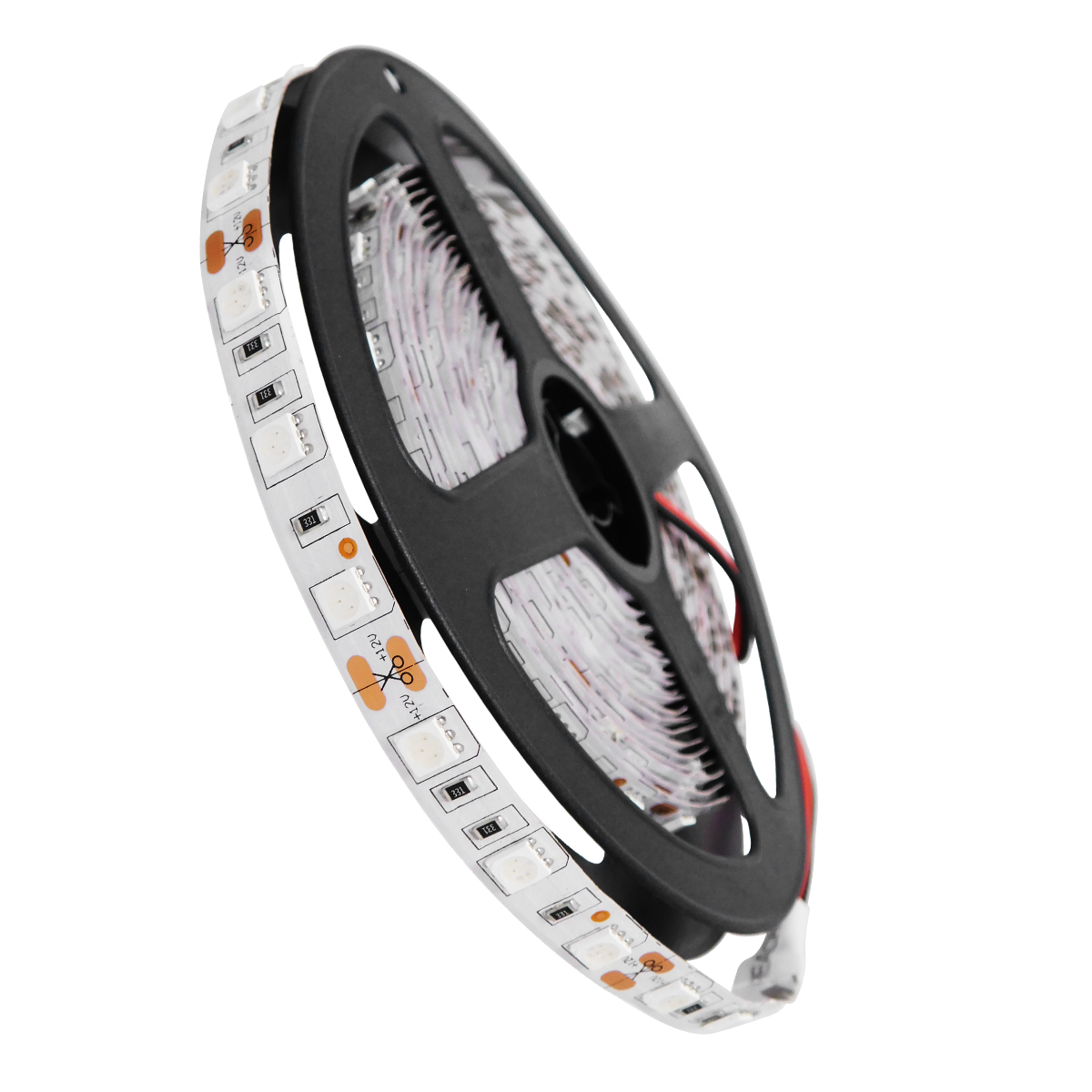 GLOBOSTAR® LUMAR 70026 Ταινία LED 14.4W/m 936lm/m 120° DC 12V IP20 60 x SMD5050 Chip/m Μπλε Dimmable - Sanan SMD Chip - Μ500 x Π1 x Υ0.2cm - Ρολό 5 Μέτρων - 5 Χρόνια Εγγύηση