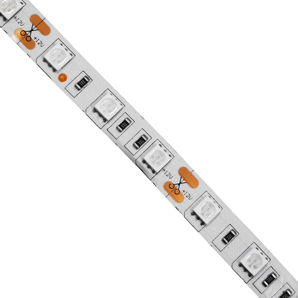 GLOBOSTAR® LUMAR 70026 Ταινία LED 14.4W/m 936lm/m 120° DC 12V IP20 60 x SMD5050 Chip/m Μπλε Dimmable - Sanan SMD Chip - Μ500 x Π1 x Υ0.2cm - Ρολό 5 Μέτρων - 5 Χρόνια Εγγύηση - Image 3