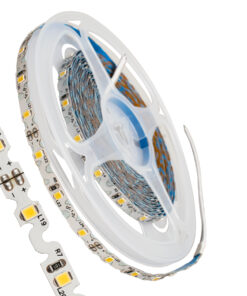 GLOBOSTAR® ZIGZAG 70042 Ταινία LED 6W/m 540lm/m 120° DC 12V IP20 60 x SMD2835 Chip/m Θερμό Λευκό 2700K Dimmable - Sanan SMD Chip - Μ500 x Π0.6 x Υ0.1cm - Ρολό 5 Μέτρων - 5 Χρόνια Εγγύηση