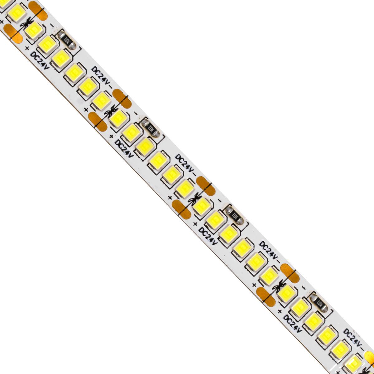 GLOBOSTAR® LUXA 70240 Ταινία LED 16W/m 2080lm/m 120° DC 24V IP20 240 x SMD2835 Chip/m Ψυχρό Λευκό 6000K Dimmable - Sanan SMD Chip - Μ500 x Π1 x Υ0.2cm - Ρολό 5 Μέτρων - 5 Χρόνια Εγγύηση - Image 3