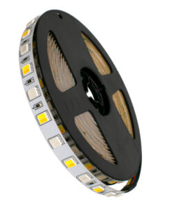 GLOBOSTAR® PRISMA 70266 Ταινία LED 18W/m 1800lm/m 120° DC 24V IP20 72 x SMD5050 Chip/m Πολύχρωμο RGBW+WW Dimmable - Sanan SMD Chip - Μ500 x Π1 x Υ0.2cm - Ρολό 5 Μέτρων - 5 Χρόνια Εγγύηση