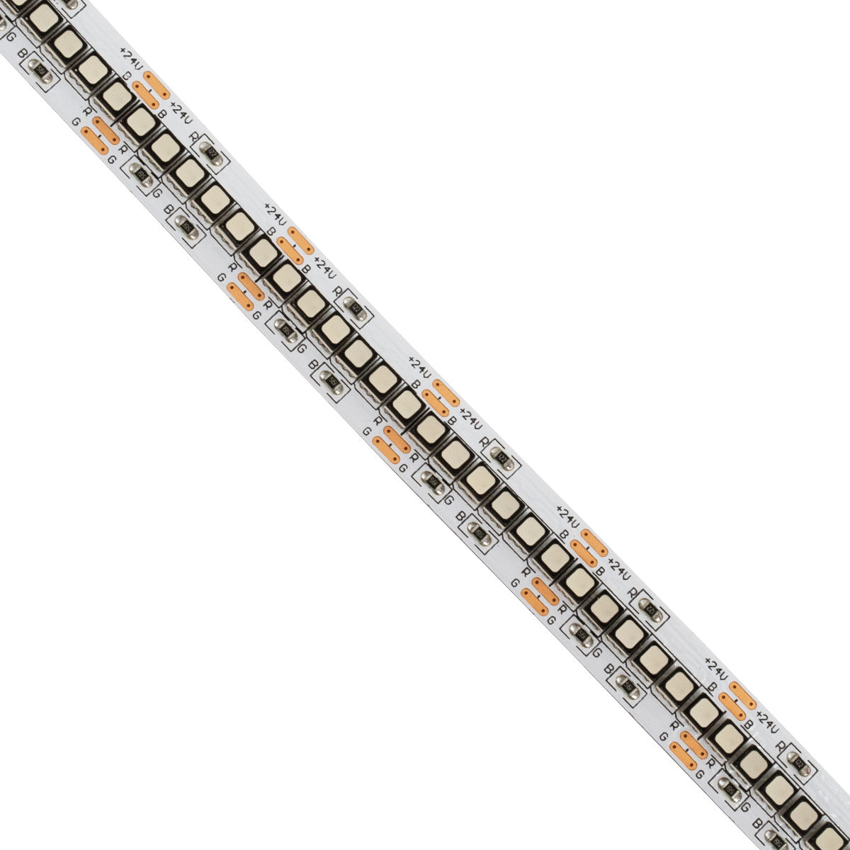 GLOBOSTAR® LUMAX 70268 Ταινία LED 30W/m 3300lm/m 120° DC 24V IP20 240 x SMD3535 Chip/m Πολύχρωμο RGB Dimmable - Sanan SMD Chip - M500 x Π1.5 x Υ0.2cm - Ρολό 5 Μέτρων - 5 Χρόνια Εγγύηση - Image 3