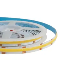 GLOBOSTAR® BEE 70349 Ταινία LED 14W/m 1540lm/m 120° DC 24V IP20 608 x COB Chip/m Ρυθμιζόμενο Λευκό CCT από 2700K έως 6000K Dimmable - Sanan COB Chip - Μ500 x Π1 x Υ0.2cm - Ρολό 5 Μέτρων - 5 Χρόνια Εγγύηση