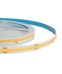 GLOBOSTAR® BEE 70351 Ταινία LED 10W/m 1000lm/m 120° DC 24V IP20 528 x COB Chip/m Φυσικό Λευκό 4500K Dimmable - Sanan COB Chip - Μ500 x Π1 x Υ0.2cm - Ρολό 5 Μέτρων - 5 Χρόνια Εγγύηση