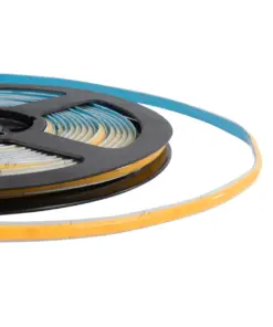 GLOBOSTAR® BEE 70357 Ταινία LED 9W/m 810lm/m 120° DC 24V IP20 384 x COB Chip/m Θερμό Λευκό 2700K Dimmable - Sanan COB Chip - Μ500 x Π0.5 x Υ0.2cm - Ρολό 5 Μέτρων - 5 Χρόνια Εγγύηση