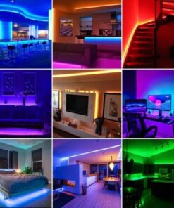 GLOBOSTAR® CHROMAWAVE 70411 Σετ Ταινίας με IR Ασύρματο Χειριστήριο & Τροφοδοτικό LED 36W 2160lm 120° AC 220-240V IP20 150 x SMD5050 Chip Πολύχρωμο RGB Dimmable – Sanan SMD Chip – Μ500 x Π1 x Υ0.2cm – Ρολό 5 Μέτρων – 2 Χρόνια Εγγύηση