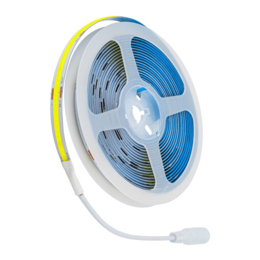 GLOBOSTAR® COBWAVE 70417 Σετ Ταινίας με Τροφοδοτικό LED 48W 5280lm 120° AC 220-240V IP20 1540 x COB Chip Ψυχρό Λευκό 6000K – Sanan COB Chip – Μ500 x Π1 x Υ0.2cm – Ρολό 5 Μέτρων – 2 Χρόνια Εγγύηση