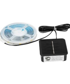 GLOBOSTAR® SOLARSTRIP 70420 Σετ Ταινίας με Αισθητήρα Ημέρας-Νύχτας LED 3W 120lm 120° DC 5V με Φωτοβολταϊκό Panel 5V 0.3W Αδιάβροχο IP65 90 x SMD2835 Chip Θερμό Λευκό 2700K Dimmable – Sanan SMD Chip – Μ300 x Π0.8 x Υ0.3cm – Ρολό 3 Μέτρων – 2 Χρόνια Εγγύηση