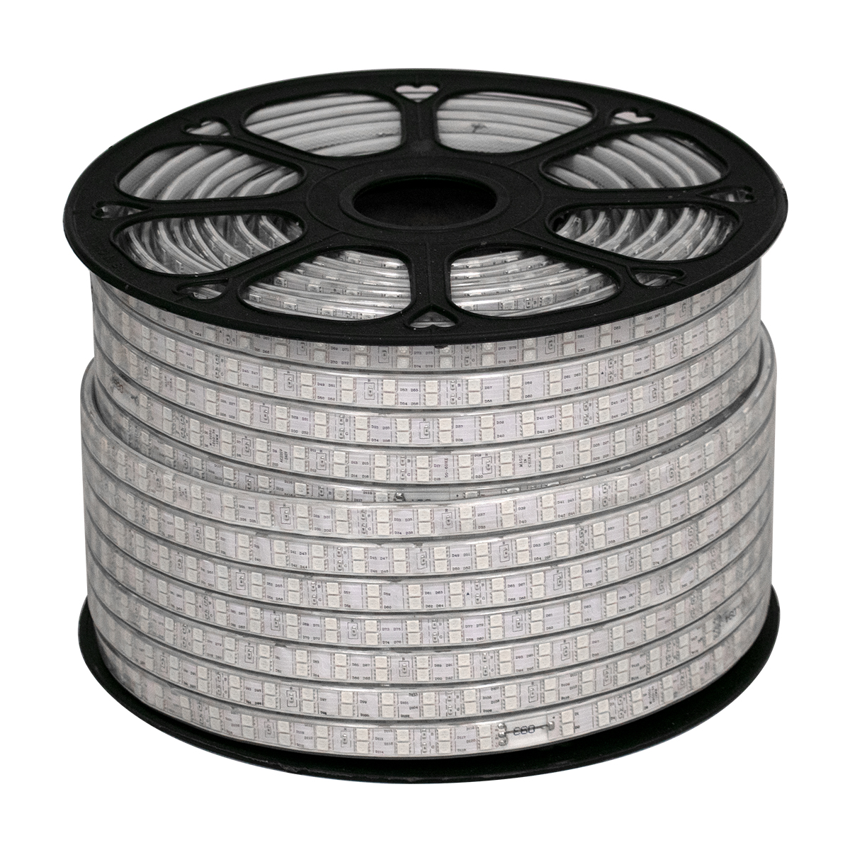 GLOBOSTAR® EPIWIDE 70517 Ταινία LED 24W/m 1560lm/m 120° DC 220-240V Αδιάβροχη IP65 120 x SMD5050 Chip/m Πολύχρωμο RGB Dimmable - Epistar SMD Chip - M100 x Π1.7 x Υ0.7cm - 3 Χρόνια Εγγύηση - Image 3