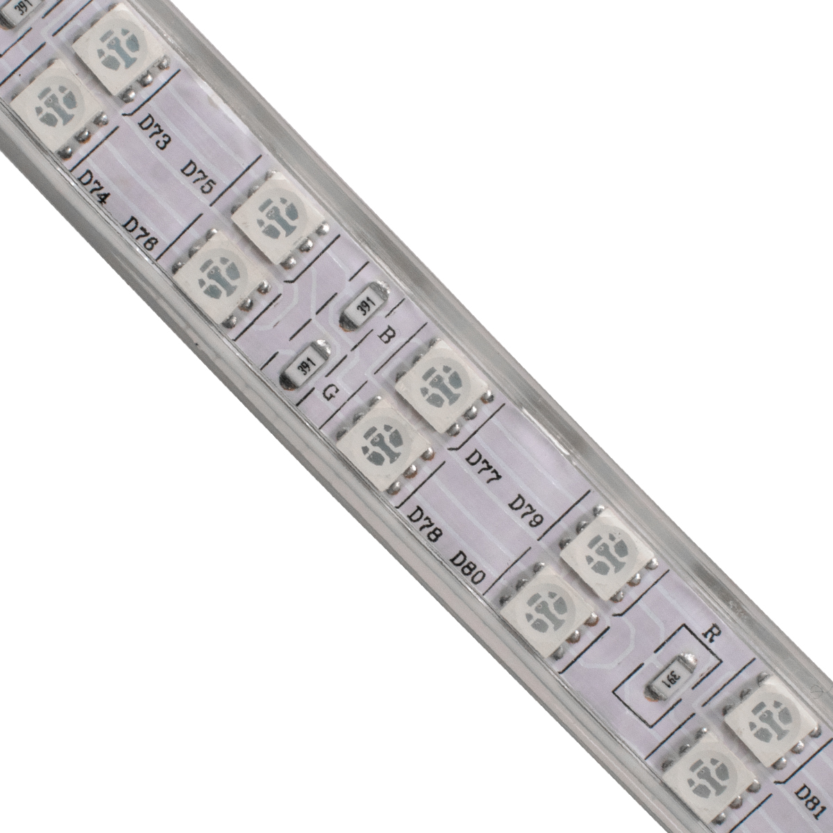 GLOBOSTAR® EPIWIDE 70517 Ταινία LED 24W/m 1560lm/m 120° DC 220-240V Αδιάβροχη IP65 120 x SMD5050 Chip/m Πολύχρωμο RGB Dimmable - Epistar SMD Chip - M100 x Π1.7 x Υ0.7cm - 3 Χρόνια Εγγύηση - Image 4