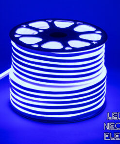 GLOBOSTAR® NEOVALE 70575 Ταινία Neon Flex LED 12W/m 600lm/m 120° DC 220-240V Αδιάβροχο IP65 120 x SMD2835 Chip/m Μπλε Dimmable - Sanan SMD Chip - Μ100 x Π0.8 x Υ1.6cm - 3 Χρόνια Εγγύηση