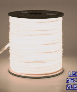 GLOBOSTAR® NEOTUBE 70591 Ταινία Neon Flex LED 12W/m 960lm/m 360° DC 220-240V Αδιάβροχο IP65 120 x SMD2835 Chip/m Φυσικό Λευκό 4500K Dimmable - Sanan SMD Chip - Μ100 x Π1.3 x Υ1.3cm - 3 Χρόνια Εγγύηση