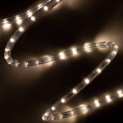 GLOBOSTAR® LIGHTUBE 70601 Φωτοσωλήνας LED 3.9W/m 176lm/m 360° DC 220-240V Αδιάβροχο IP65 36 x Diode Chip/m Φυσικό Λευκό 4500K Dimmable - Μ100 x Π1.2 x Υ1.2cm - 2 Χρόνια Εγγύηση