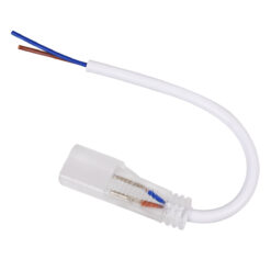 GLOBOSTAR® NEOVALE-A 70613 Σύνδεσμος για Neon Flex LED Αδιάβροχο IP65 - Διάφανο - Μ20 x Π1.9 x Υ1.1cm