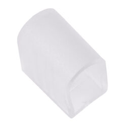 GLOBOSTAR® NEOVALE-A 70615 Τερματική Τάπα για Neon Flex LED Αδιάβροχο IP65 - Διάφανο - Μ1.8 x Π1.5 x Υ1cm
