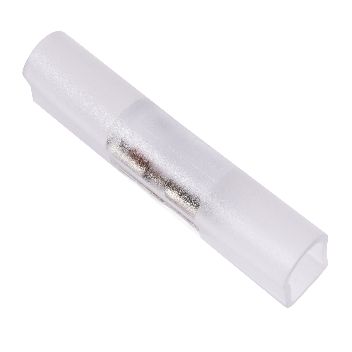GLOBOSTAR® NEOVALE-A 70618 I Σύνδεσμος για Neon Flex LED Αδιάβροχο IP65 - Διάφανο - Μ6.1 x Π1.1 x Υ1.9cm