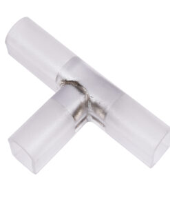 GLOBOSTAR® NEOVALE-A 70620 T Σύνδεσμος για Neon Flex LED Αδιάβροχο IP65 - Διάφανο - Μ6.6 x Π3.8 x Υ1.9cm