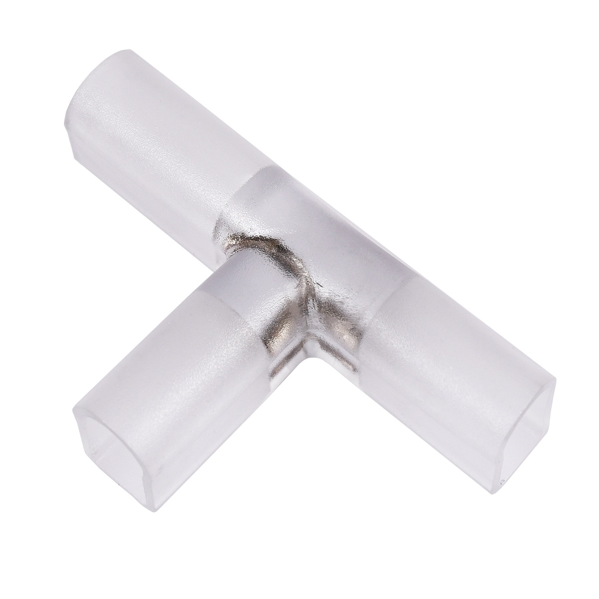 GLOBOSTAR® NEOVALE-A 70620 T Σύνδεσμος για Neon Flex LED Αδιάβροχο IP65 - Διάφανο - Μ6.6 x Π3.8 x Υ1.9cm