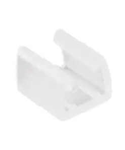 GLOBOSTAR® NEOVALE-A 70622 Βάση Στήριξης για Neon Flex LED Αδιάβροχο IP65 - Διάφανο - Μ1.4 x Π1.3 x Υ1cm
