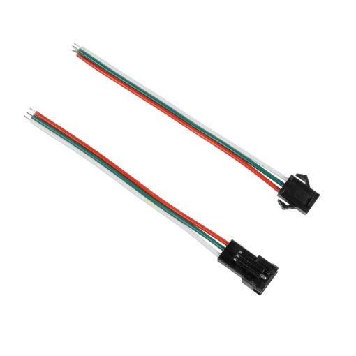GLOBOSTAR® STRIPCON 70628 Ταχυσύνδεσμος για Ψηφιακή Ταινία LED 3 Pin IP20 – Πολύχρωμο – Μ10 x Π0.9 x Υ1cm