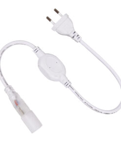GLOBOSTAR® NEOTUBE-A 70632 Μεταλλάκτης Τροφοδοσίας 6A 1380W AC 220-240V σε DC 220-240V για έως 100 Μέτρα Neon Flex LED Αδιάβροχο IP65 - Λευκό - Μ53 x Π3.5 x Υ1.5cm - 2 Χρόνια Εγγύηση