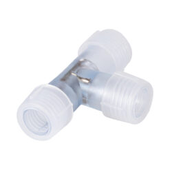 GLOBOSTAR® LIGHTUBE-AB 70660 T Σύνδεσμος για Φωτοσωλήνα LED Αδιάβροχο IP65 - Διάφανο - Μ6.5 x Π4 x Υ2cm