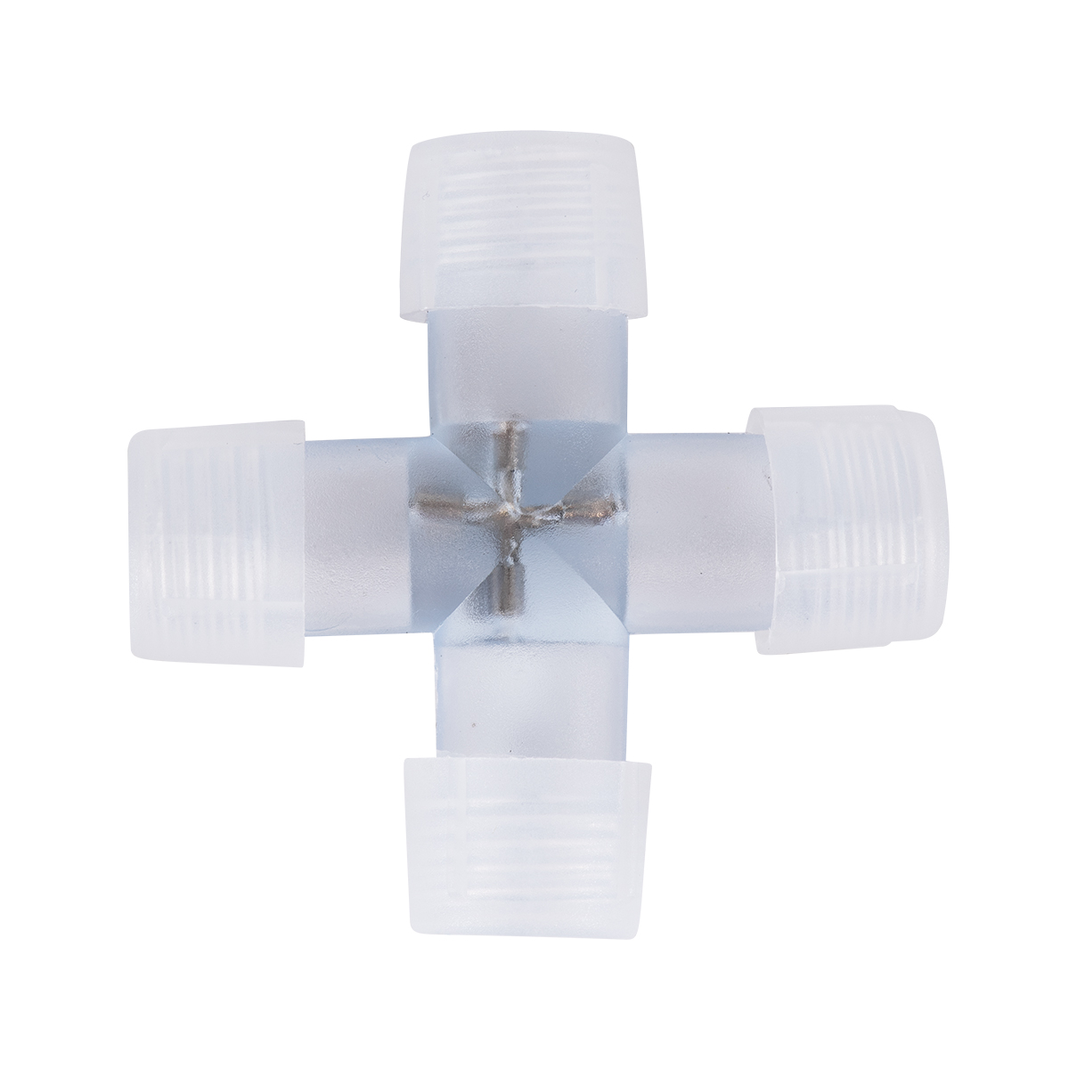 GLOBOSTAR® LIGHTUBE-AB 70663 + Σύνδεσμος για Φωτοσωλήνα LED Αδιάβροχο IP65 - Διάφανο - Μ6.5 x Π6.5 x Υ2cm - Image 3